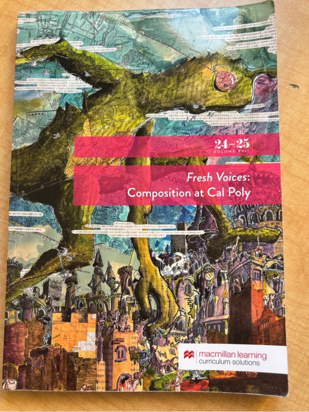 Fresh Voices Cal Poly ENGL 133/134 Writing Textbook